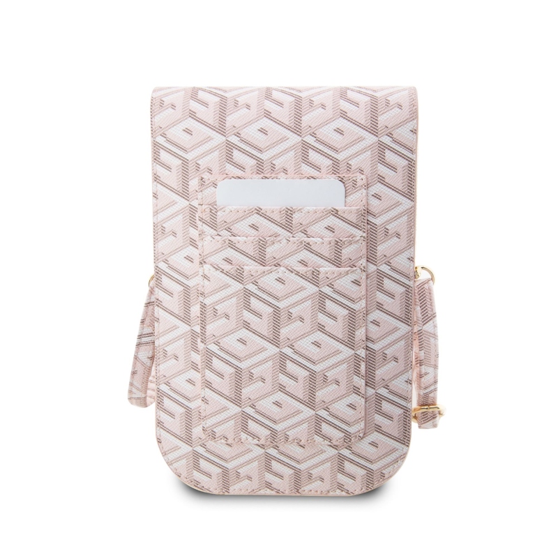 Guess PU G Cube Phone Bag Pink