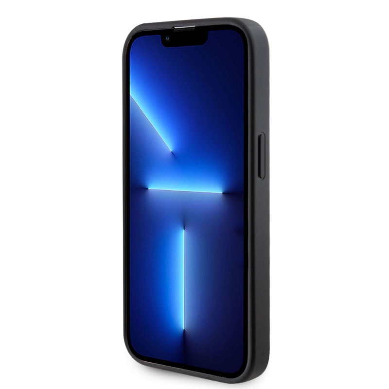 Guess PU Saffiano MagSafe Zadní Kryt pro iPhone 15 Pro Black