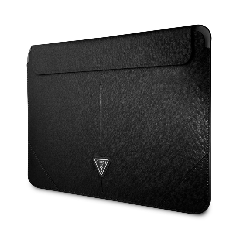 Guess Saffiano Triangle Metal Logo Computer Sleeve 13/14
