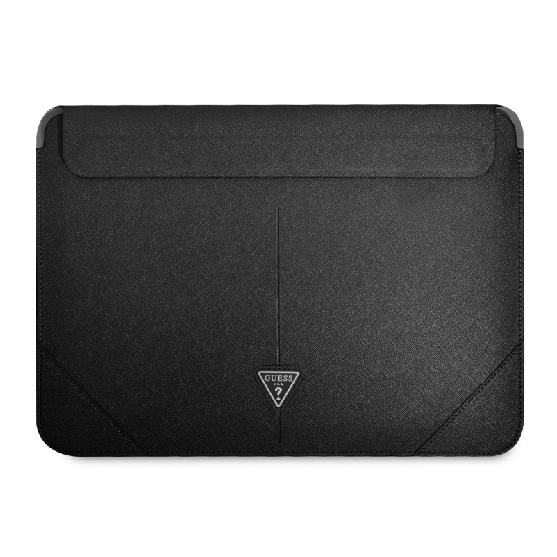 Guess Saffiano Triangle Metal Logo Computer Sleeve 13/14
