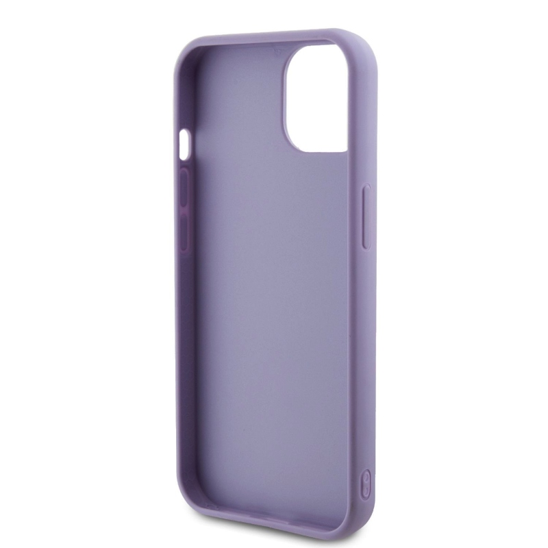 Guess Sequin Script Logo Zadní Kryt pro iPhone 13 Purple