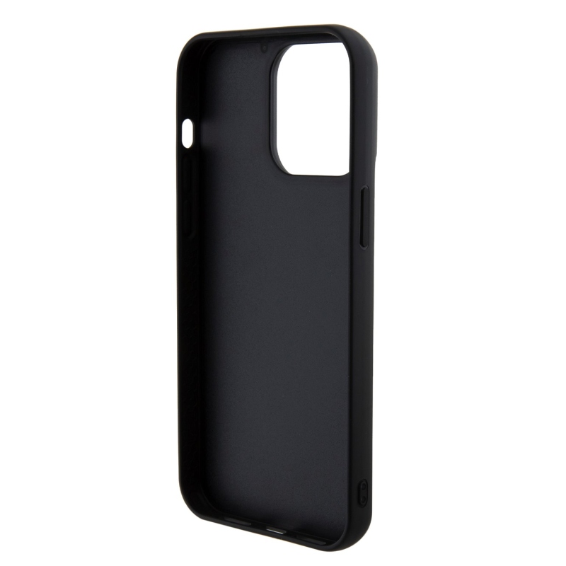 Guess Sequin Script Logo Zadní Kryt pro iPhone 15 Pro Black
