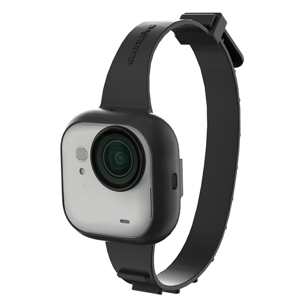Silikonový ochranný obal s poutkem na ruku Sunnylife pro Insta360 GO Ultra – černý