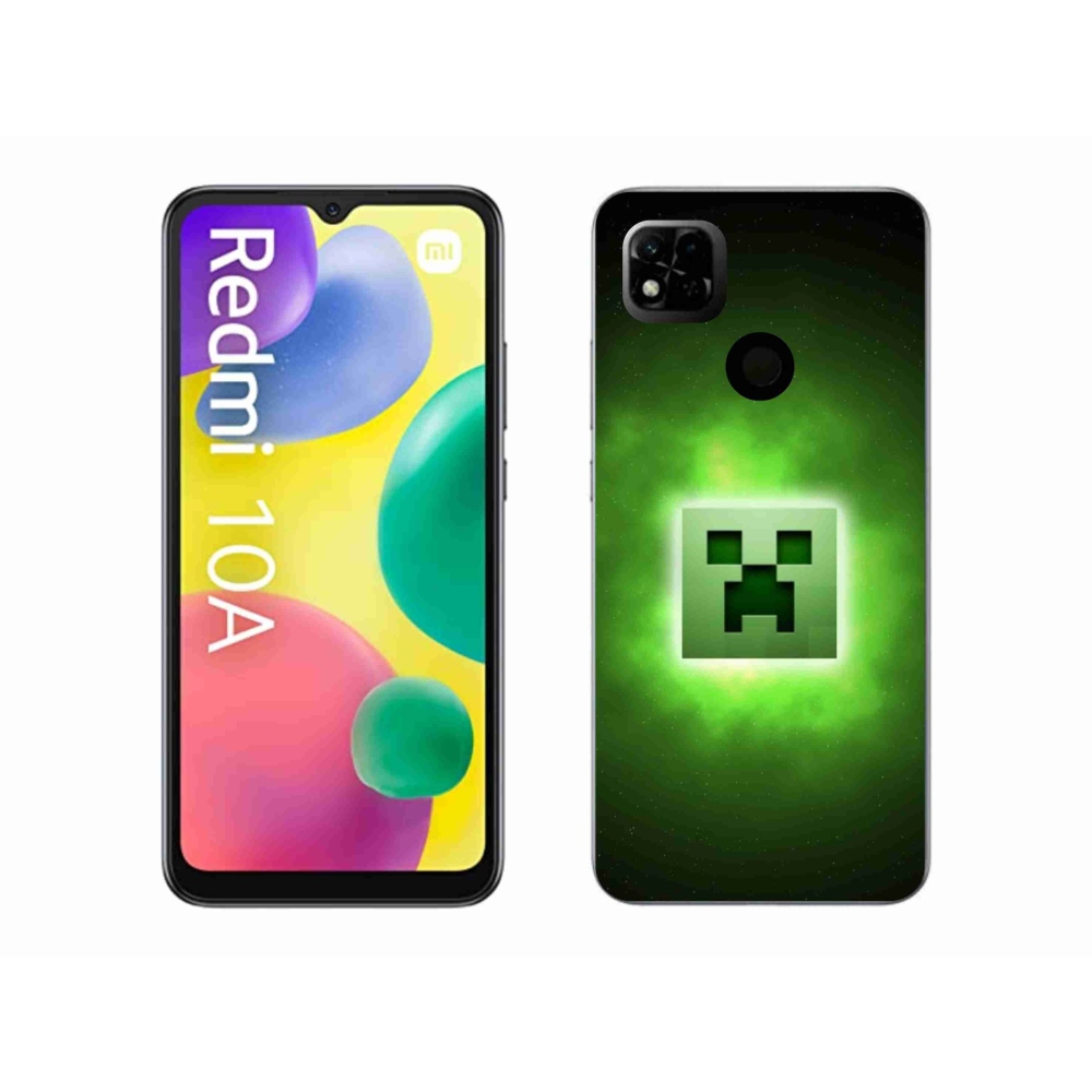 Gelový kryt mmCase na Xiaomi Redmi 10A - minecraft