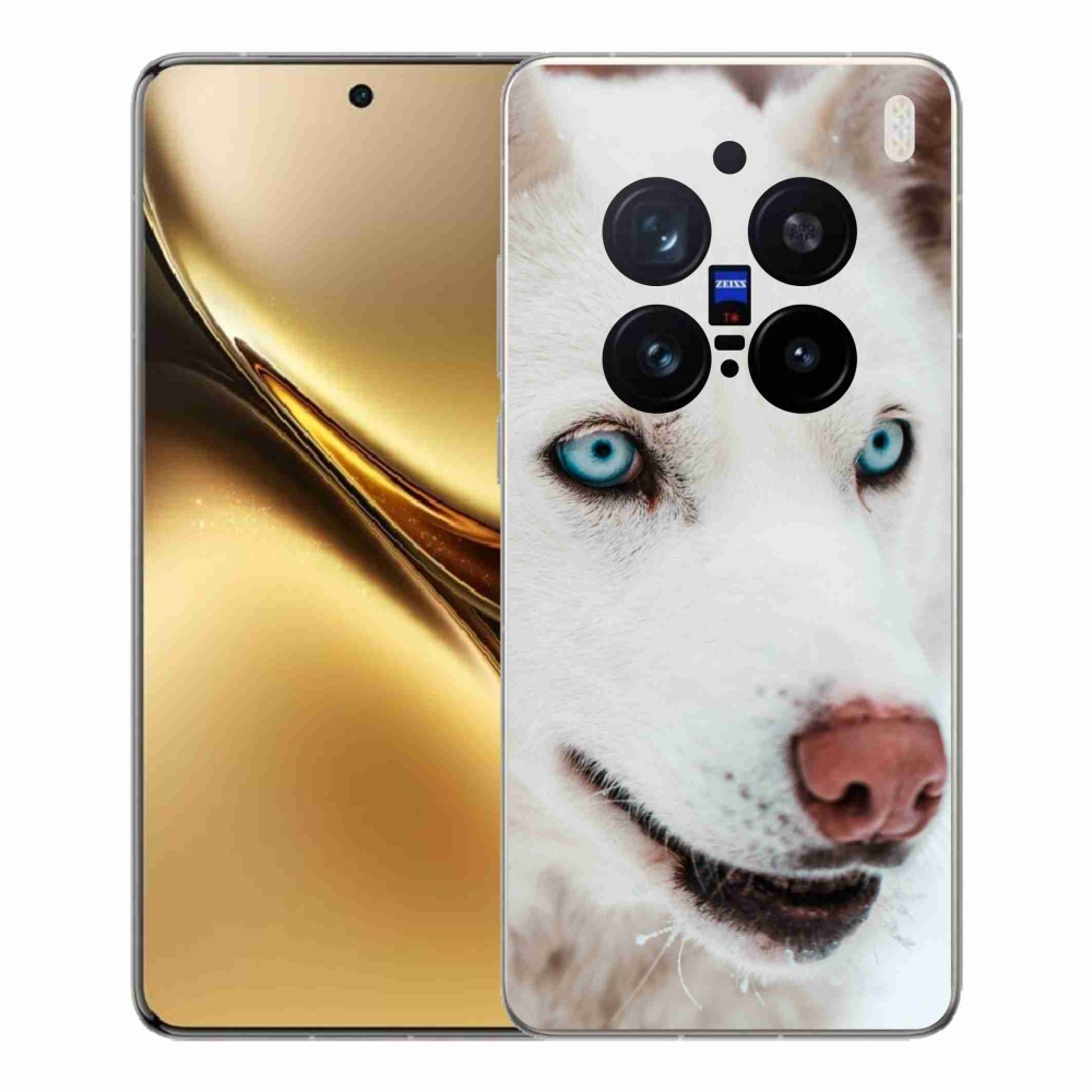 Gelový kryt mmCase na Vivo X200 Pro 5G - psí pohled
