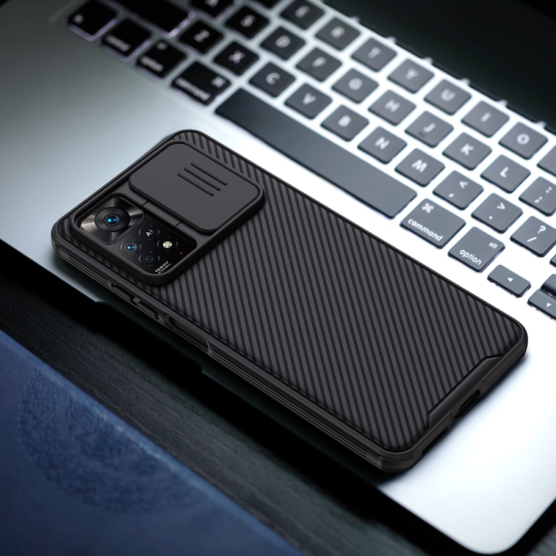 Nillkin CamShield PRO Zadní Kryt pro Xiaomi Redmi Note 11 Pro/11 Pro 5G Black