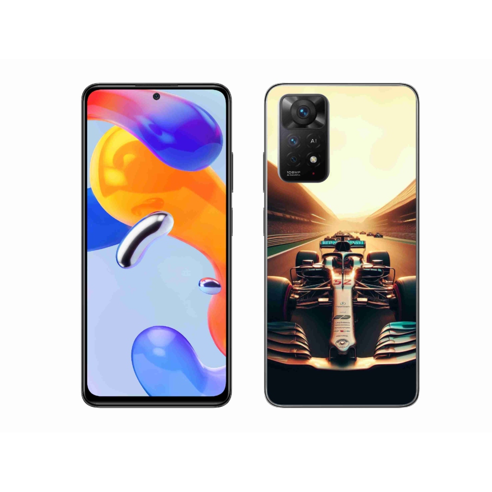 Gelový kryt mmCase na Xiaomi Redmi Note 11 Pro 4G/5G - formule 1
