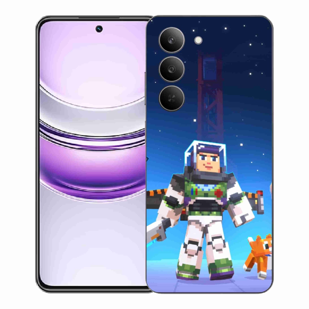 Gelový kryt mmCase na Realme 14x 5G - minecraft 2
