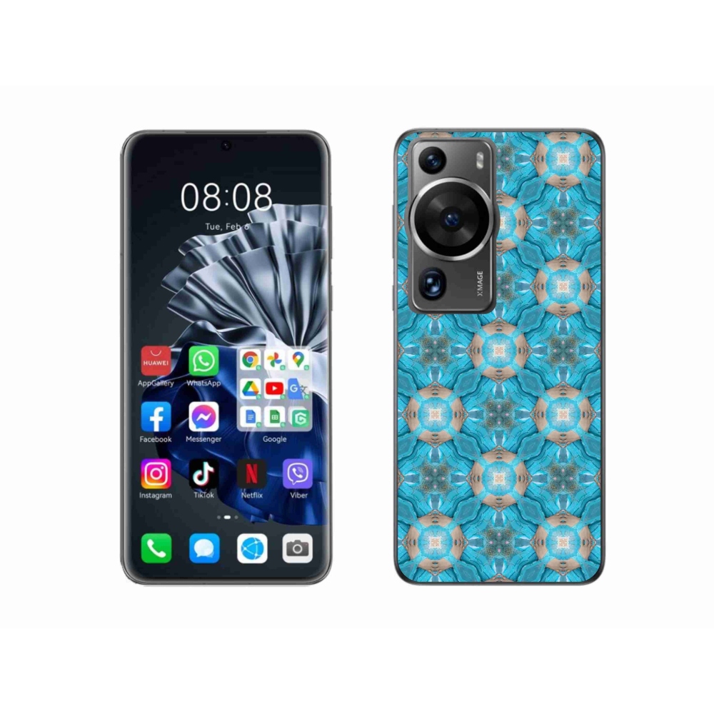Gelový kryt mmCase na Huawei P60 Pro - abstraktní motiv 12