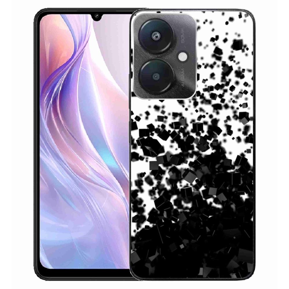 Gelový kryt mmCase na Xiaomi Redmi 13C 5G - abstraktní vzor 1