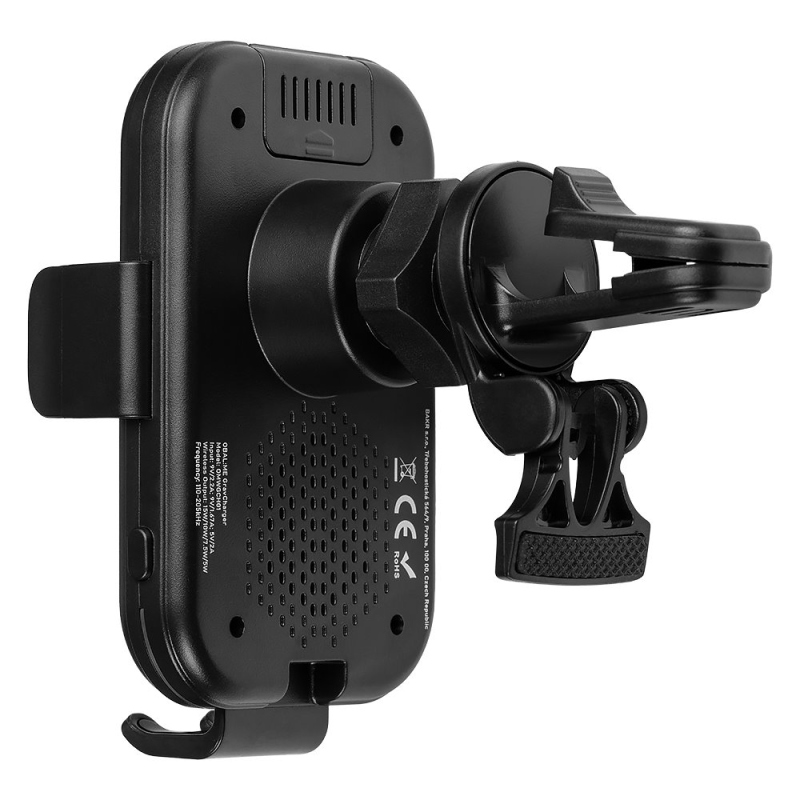 OBAL:ME GravCharger Bezdrátový Nabíjecí Držák do Auta 15W Black