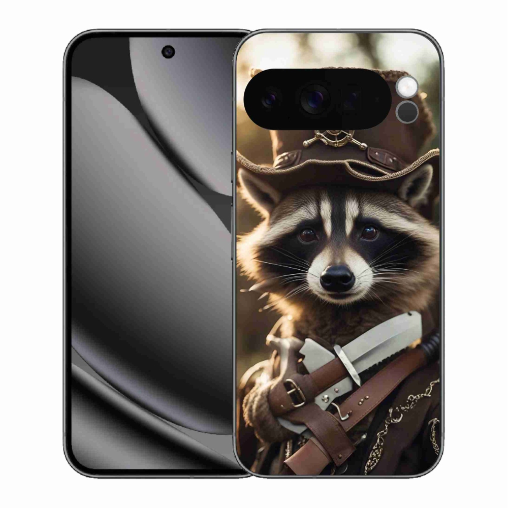 Gelový kryt mmCase na Google Pixel 10 Pro XL - mýval v uniformě