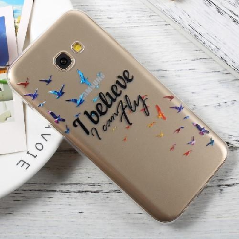 GX slim gelový obal na mobil Samsung Galaxy A3 (2017) - fly