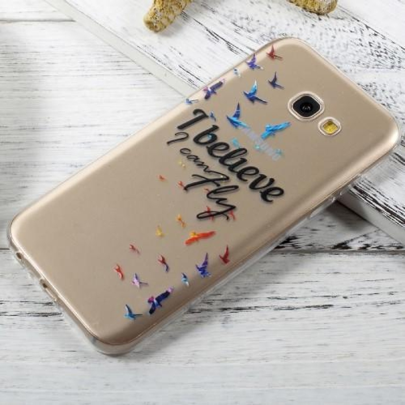 GX slim gelový obal na mobil Samsung Galaxy A3 (2017) - fly