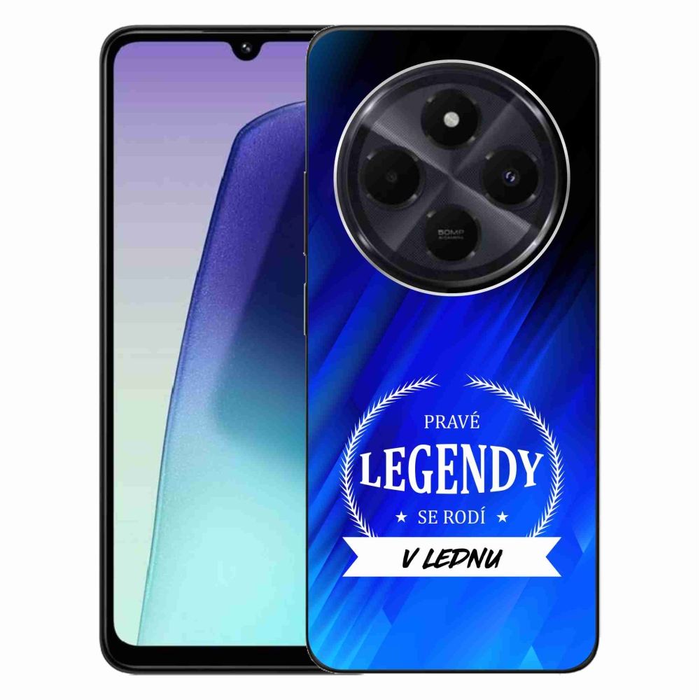 Gelový kryt mmCase na Xiaomi Redmi 14C/Poco C75 - legendy v lednu modré pozadí