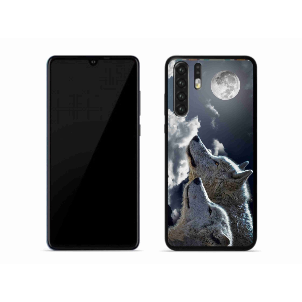 Gelový kryt mmCase na mobil Huawei P30 Pro - vlci