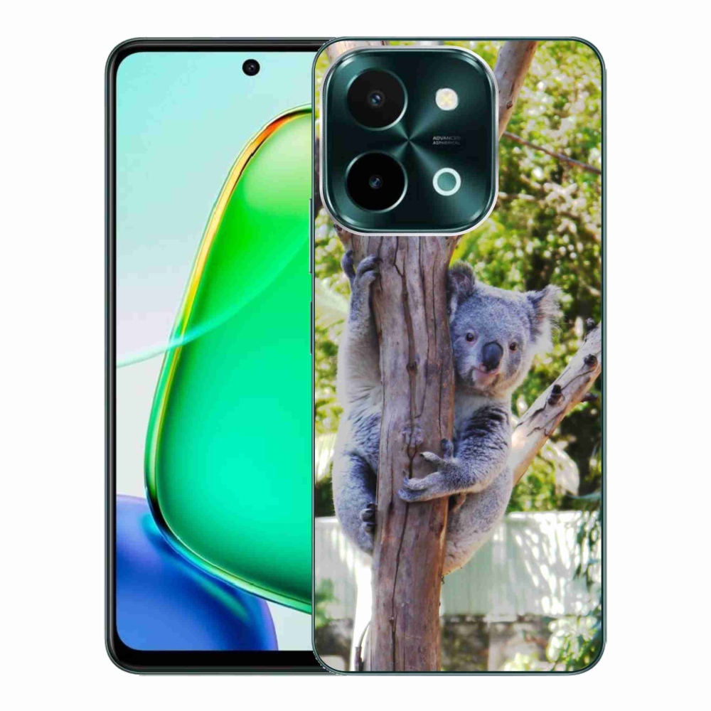 Gelový kryt mmCase na Vivo Y28 - koala