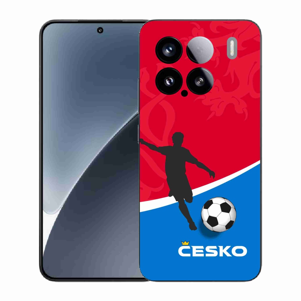 Gelový kryt mmCase na Xiaomi 15 - fotbal Česko