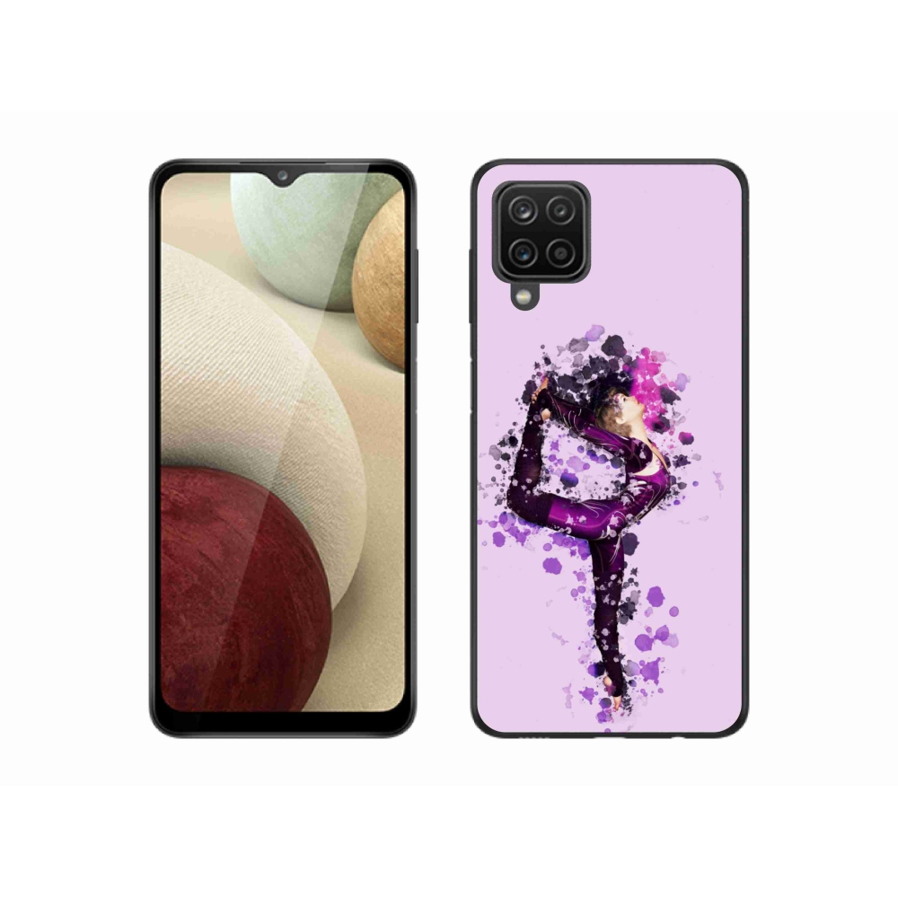 Gelový kryt mmCase na Samsung Galaxy A12 - baletka