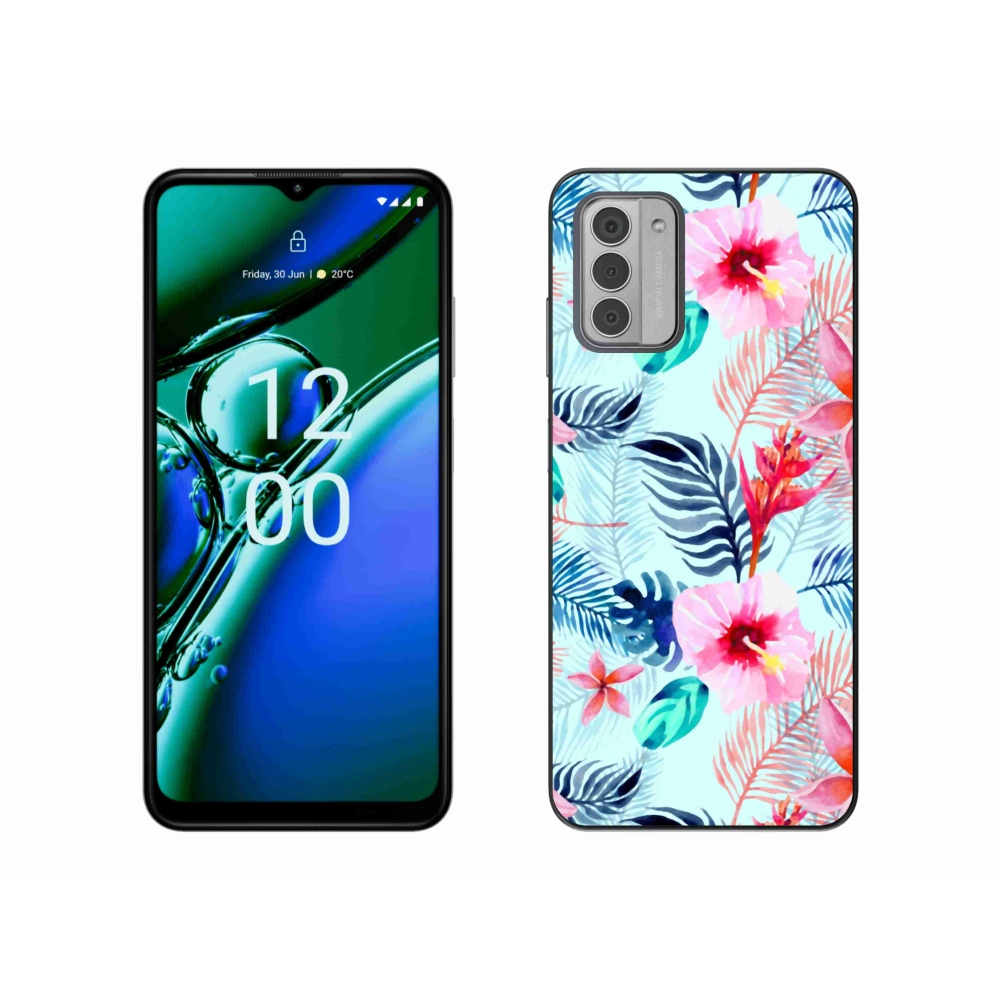 Gelový kryt mmCase na Nokia G42 - květiny