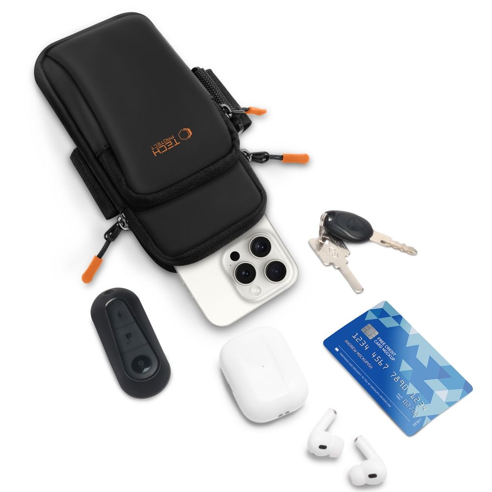 Tech-Protect M7 univerzální sportovní pouzdro na ruku pro telefon do 6,9