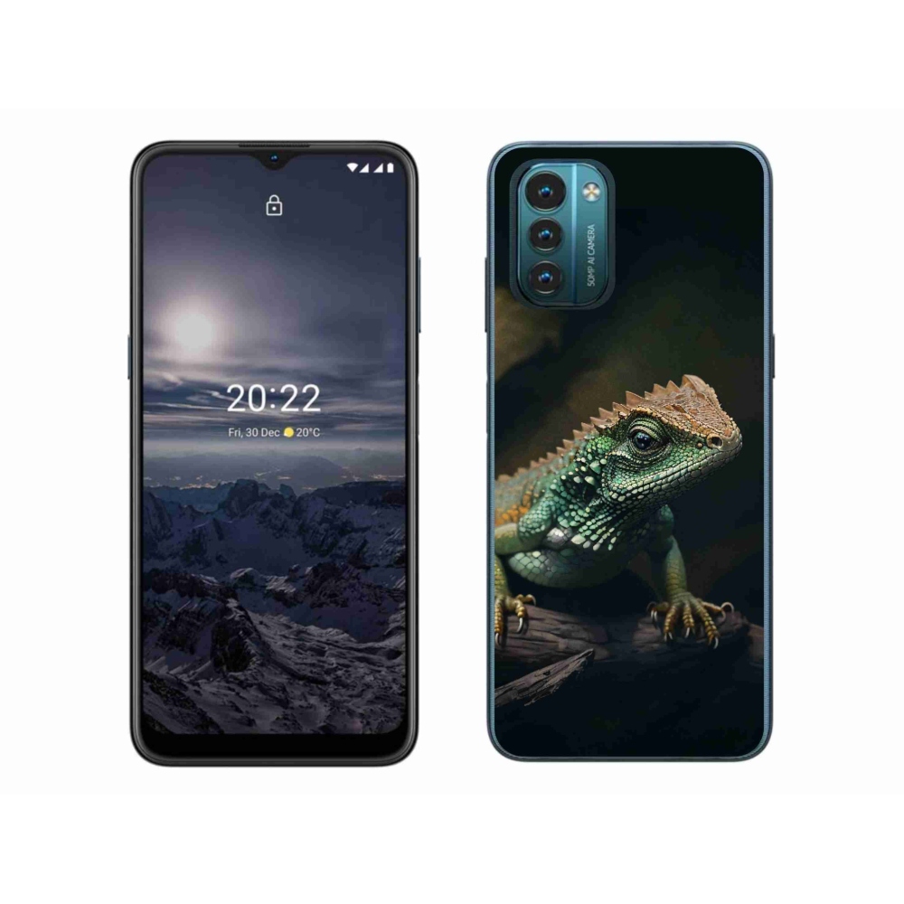 Gelový kryt mmCase na Nokia G11/G21 - ještěr