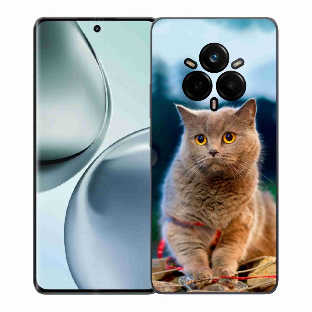 Gelový kryt mmCase na Realme 14 Pro+ 5G - britská modrá 2