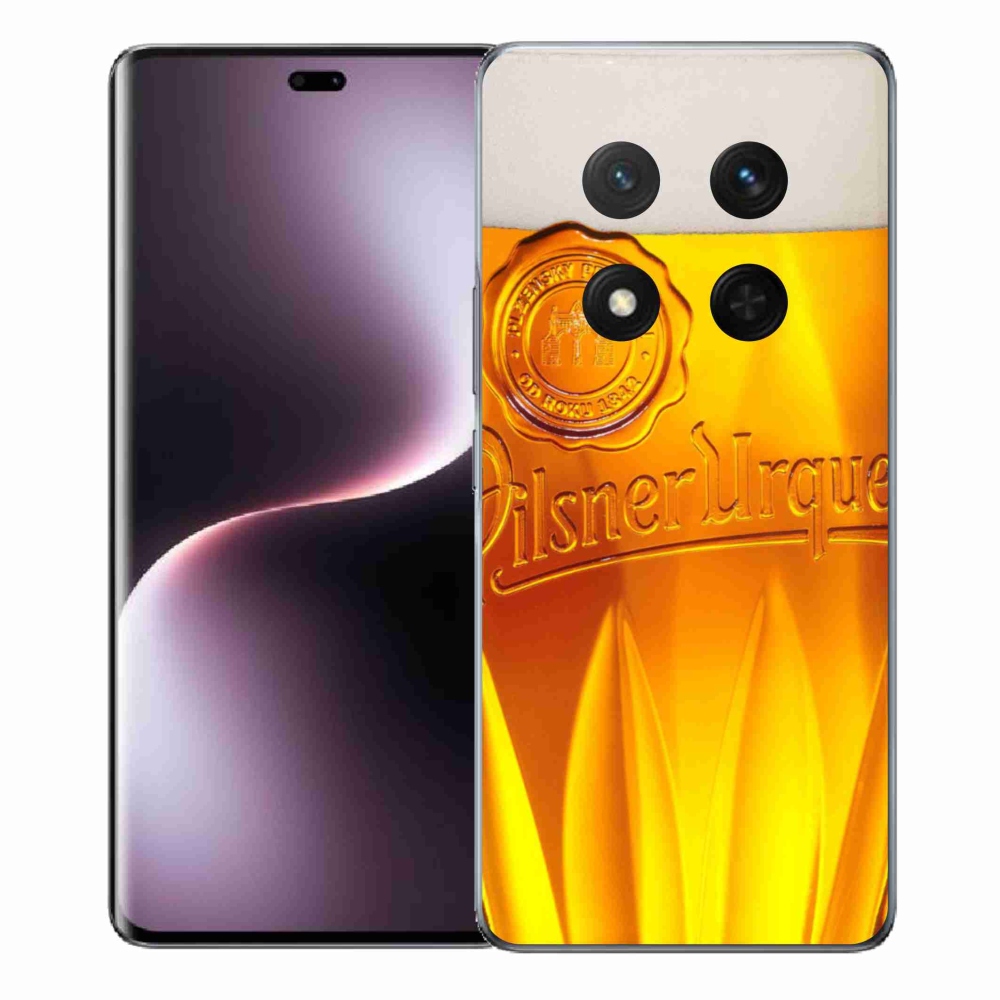 Gelový kryt mmCase na Honor Magic 7 Lite 5G - pivo