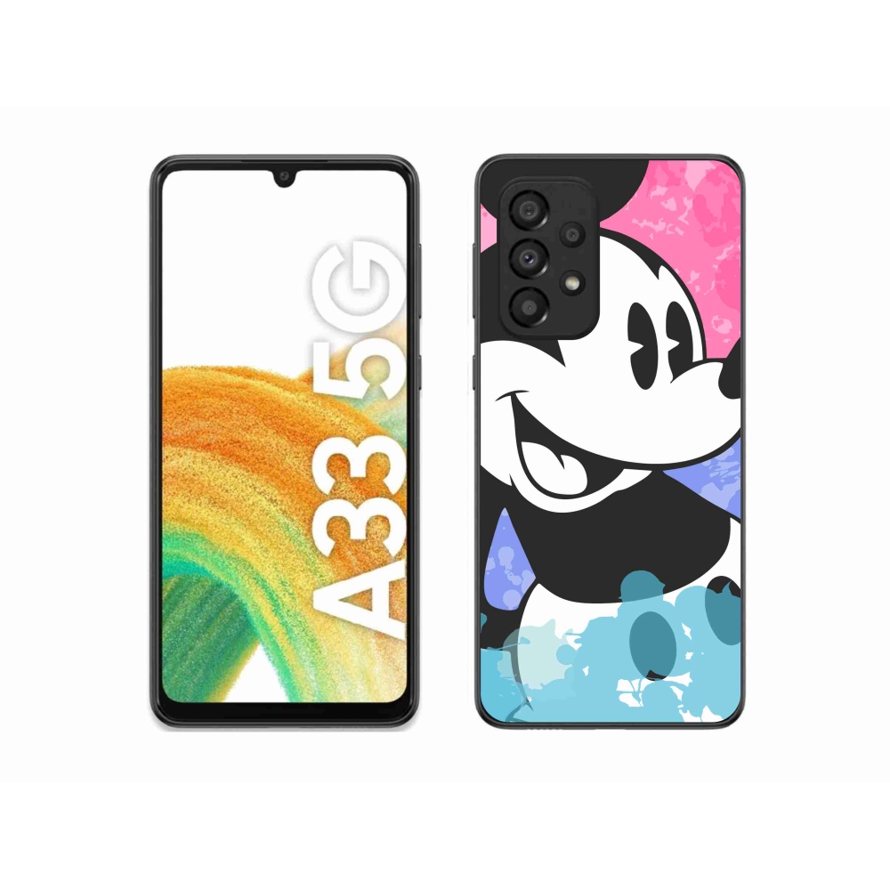 Gelový kryt mmCase na Samsung Galaxy A33 5G - mickey mouse