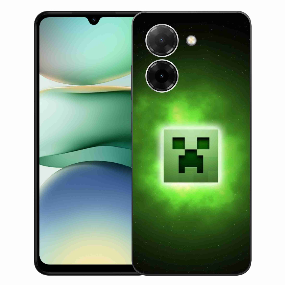 Gelový kryt mmCase na Xiaomi Redmi A5 (171.7x77.8x8.3mm) - minecraft
