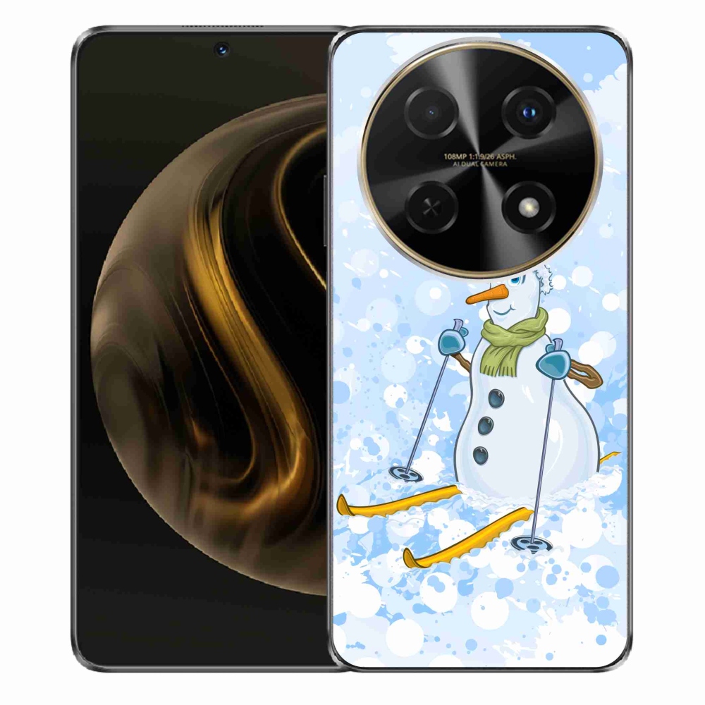 Gelový kryt mmCase na Huawei Nova 12i - sněhulák