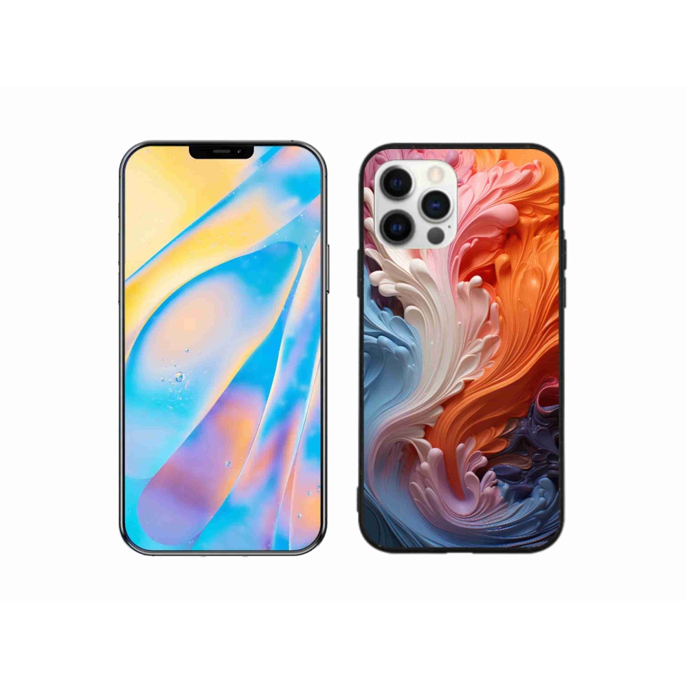 Gelový kryt mmCase na iPhone 12 Pro - abstraktní motiv 8