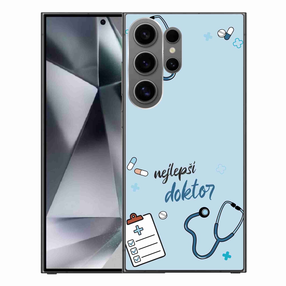Gelový kryt mmCase na Samsung Galaxy S24 Ultra - nejlepší doktor