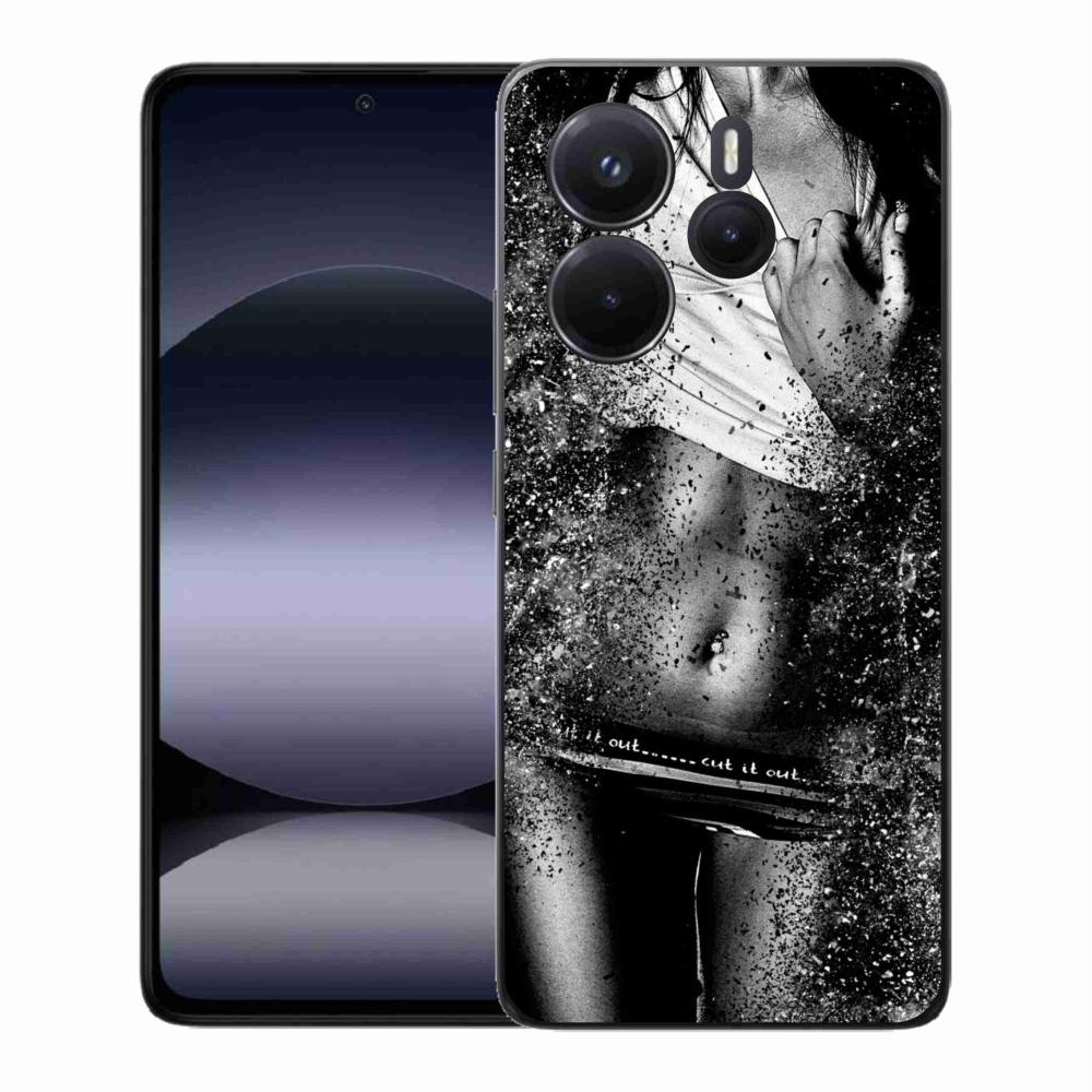 Gelový kryt mmCase na Xiaomi Redmi Note 14 - sexy žena 1