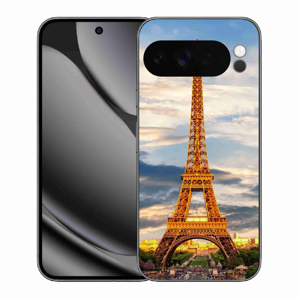 Gelový kryt mmCase na Google Pixel 10 Pro XL - eiffelova věž 3