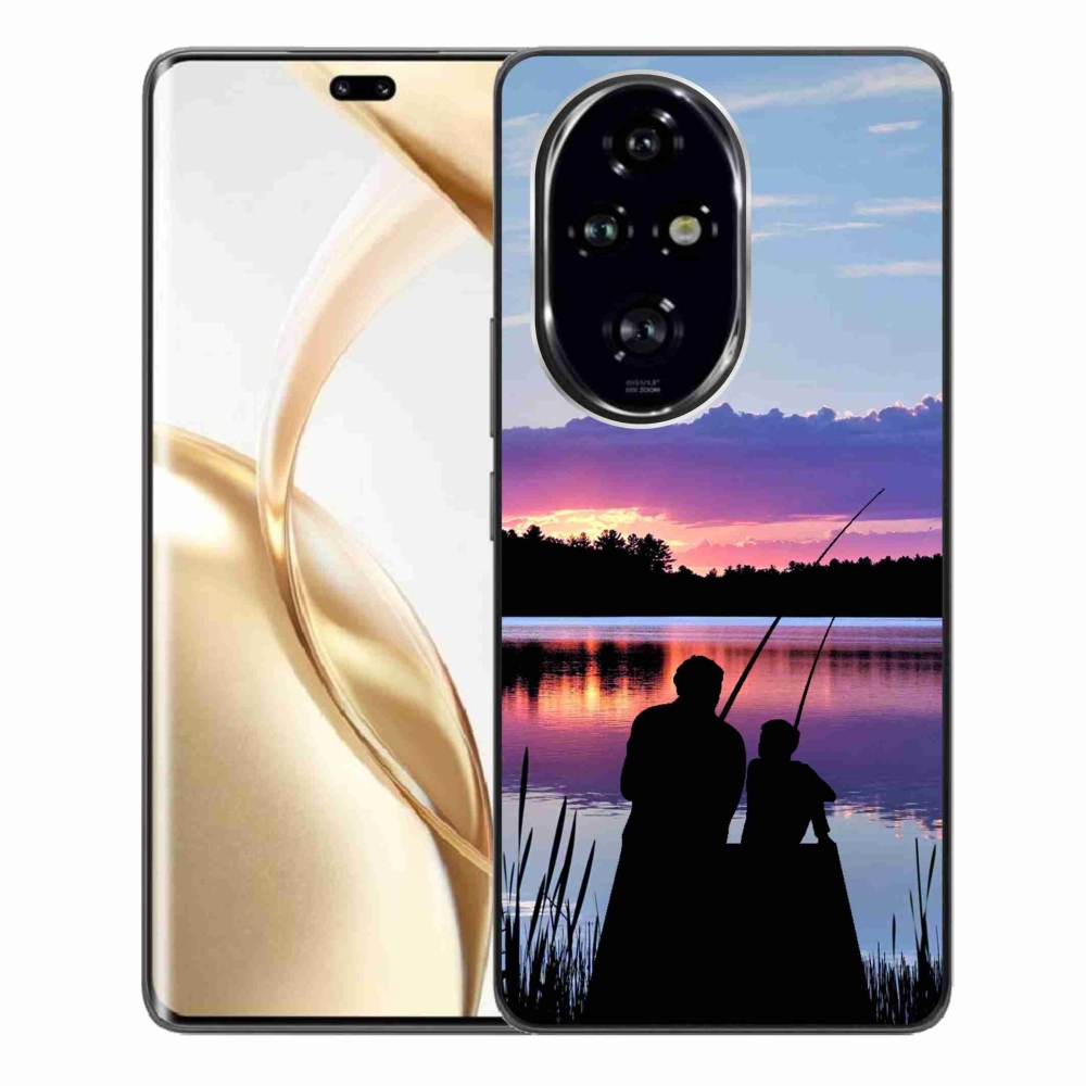 Gelový kryt mmCase na Honor 200 Pro 5G - rybaření 2
