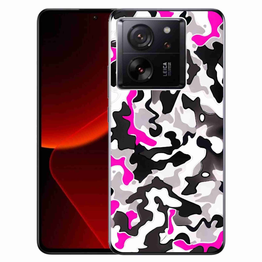 Gelový kryt mmCase na Xiaomi 13T/13T Pro - maskáčový vzor 5
