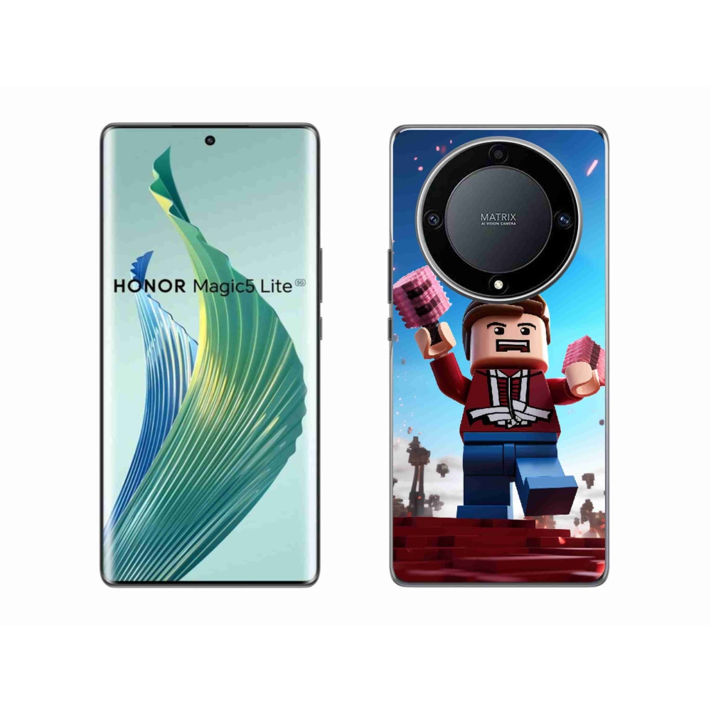 Gelový kryt mmCase na Honor Magic 5 Lite 5G - roblox 2