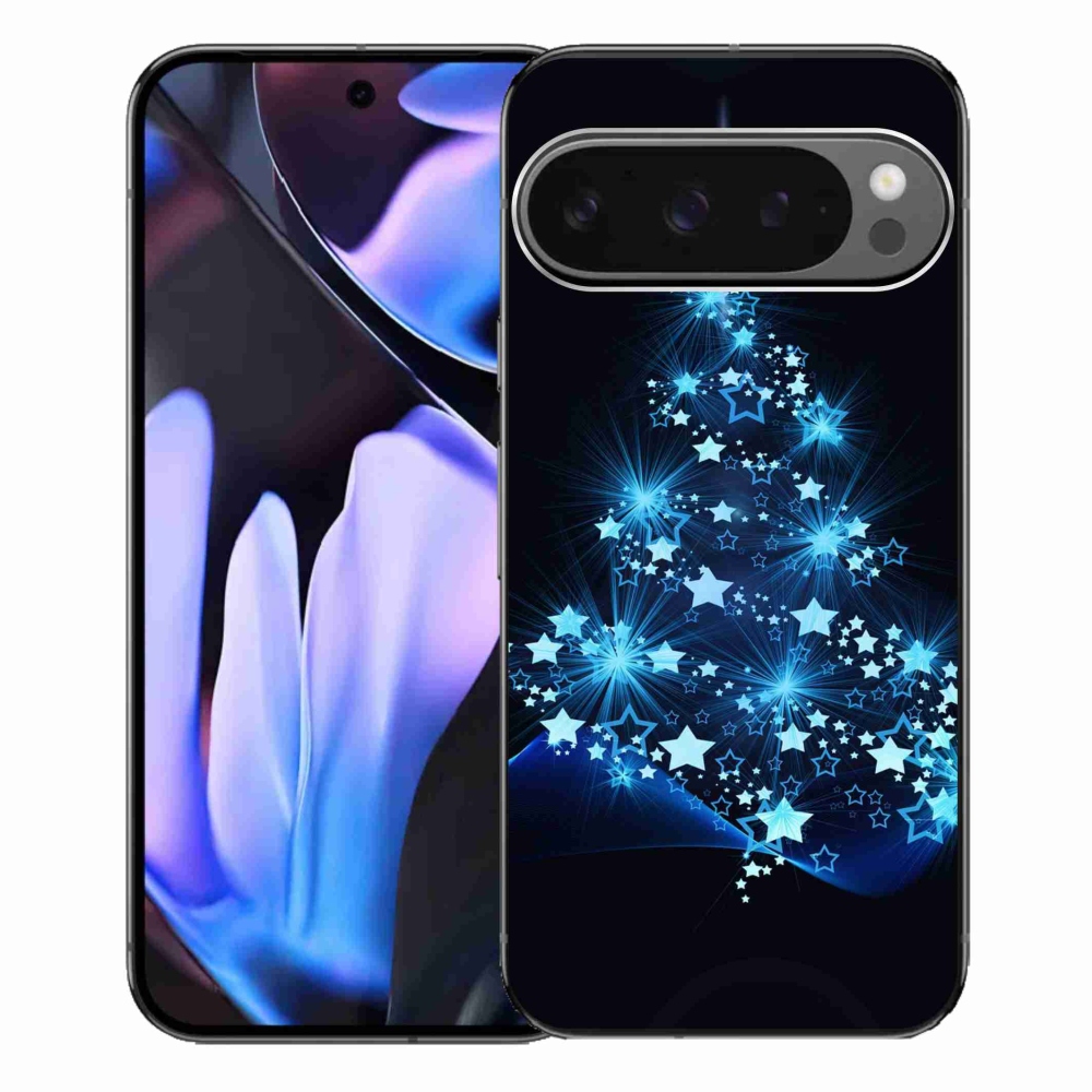 Gelový kryt mmCase na Google Pixel 9 Pro XL - vánoční stromek