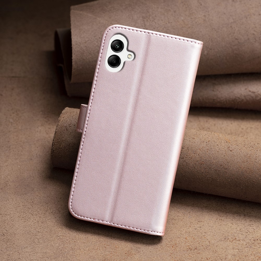 BNF knížkové pouzdro na Samsung Galaxy A06 4G - růžovozlaté