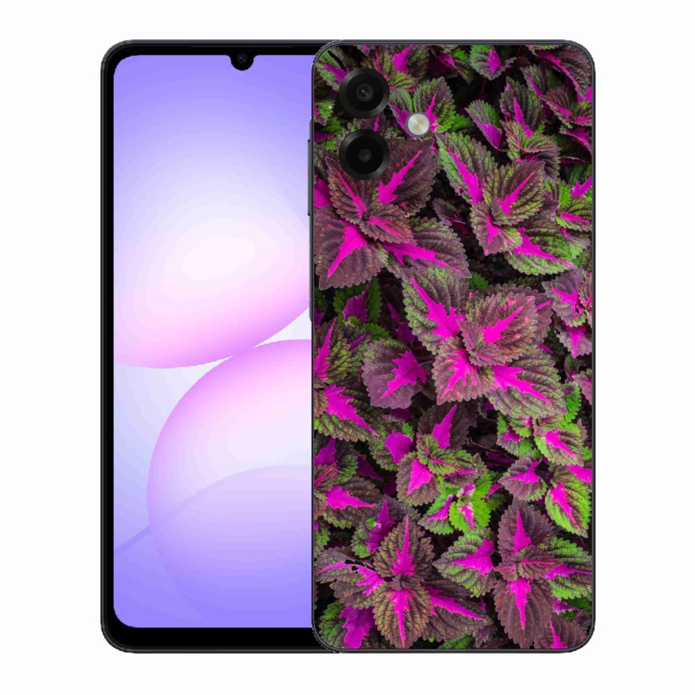 Gelový kryt mmCase na Samsung Galaxy A07 4G - květiny 10
