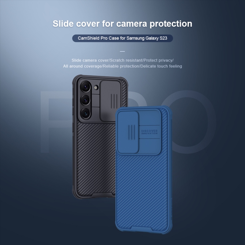 Nillkin CamShield PRO Zadní Kryt pro Samsung Galaxy S23 Black