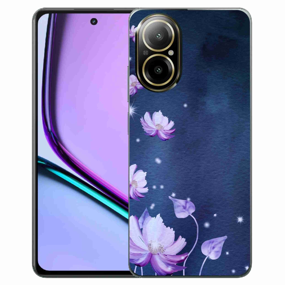 Gelový obal mmCase na Realme C67 - padající květy