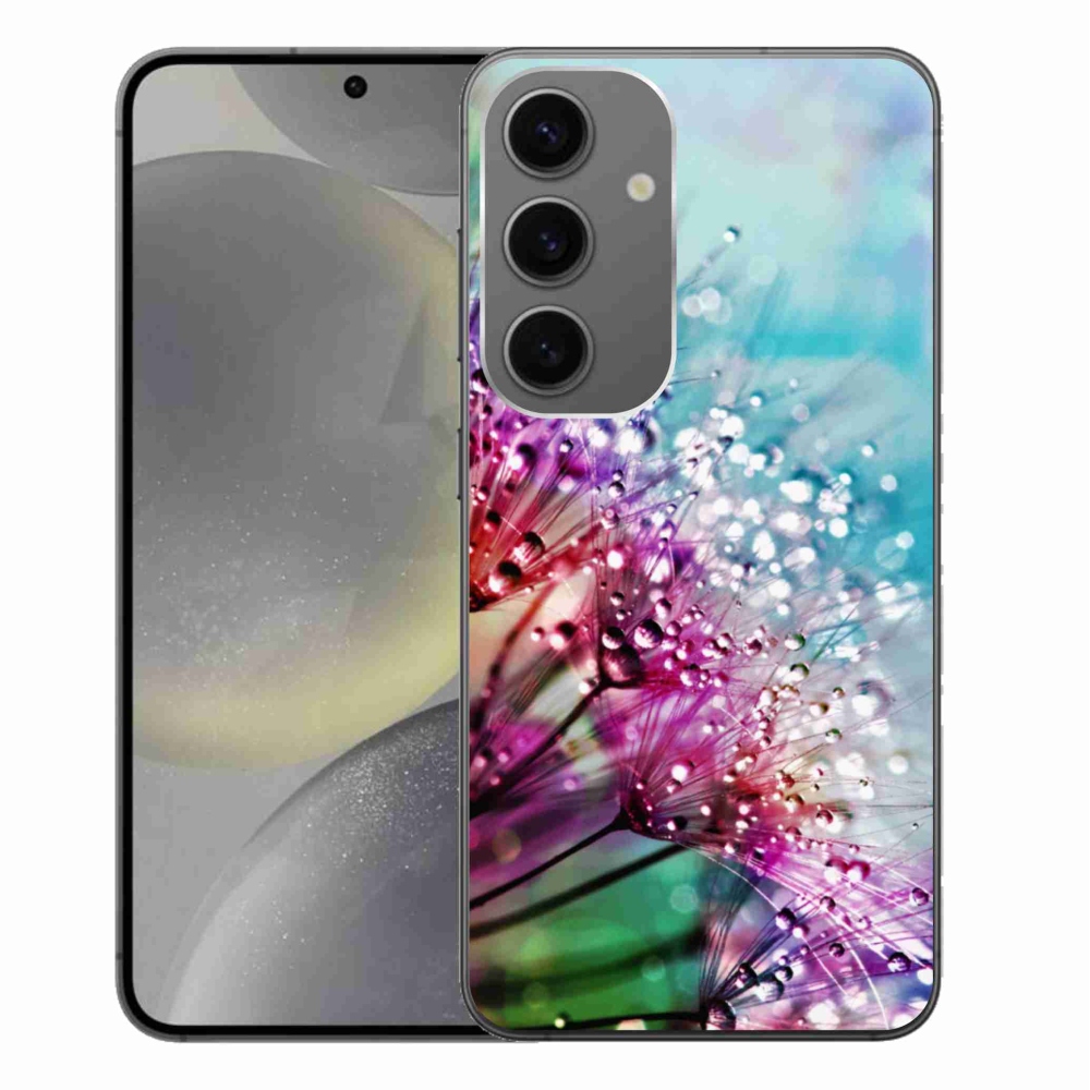 Gelový kryt mmCase na Samsung Galaxy S24+ - barevné květy
