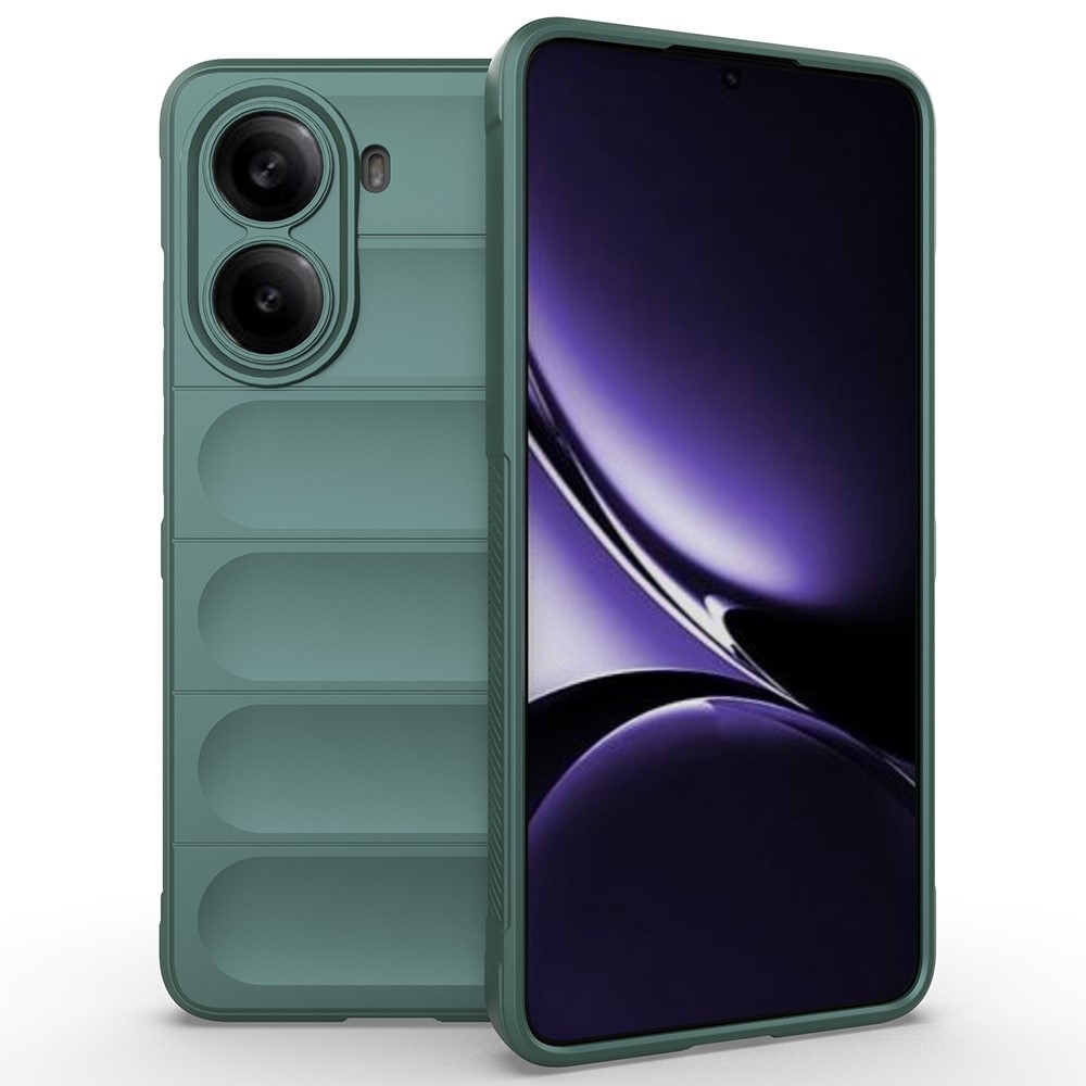 Rugg odolný gelový obal na Xiaomi Poco X7 Pro 5G - zelený