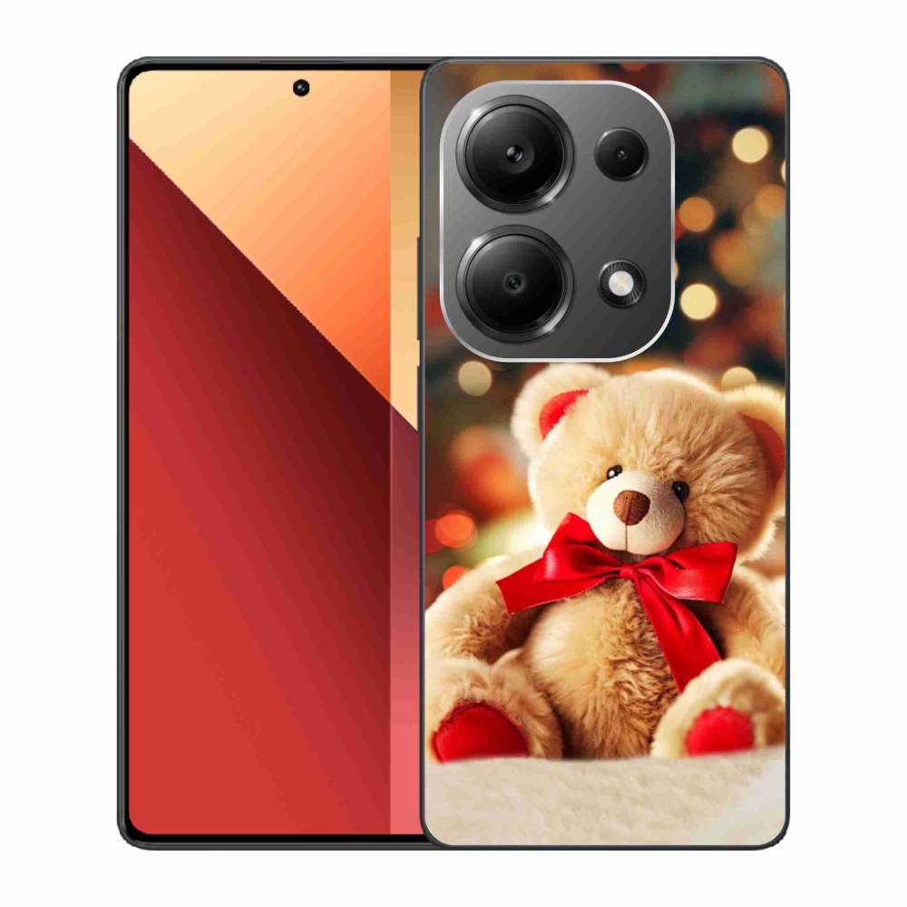 Gelový kryt mmCase na Xiaomi Redmi Note 13 Pro 4G/Poco M6 Pro - plyšový medvídek