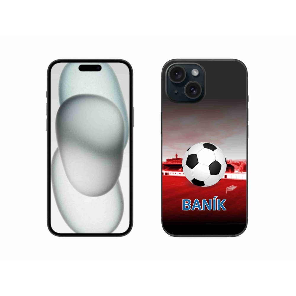 Gelový kryt mmCase na iPhone 15 - baník 1