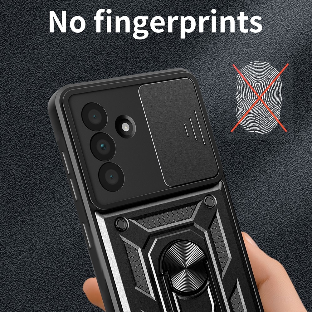 Slide odolný kryt na Samsung Galaxy A56 5G - černý