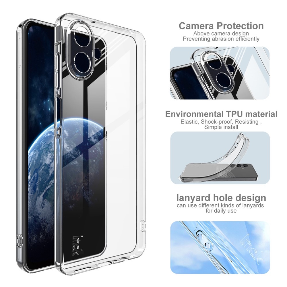 IMK gelový obal na Samsung Galaxy A07 4G - průhledný