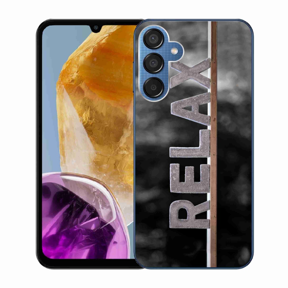 Gelový kryt mmCase na Samsung Galaxy M15 5G - relax 1
